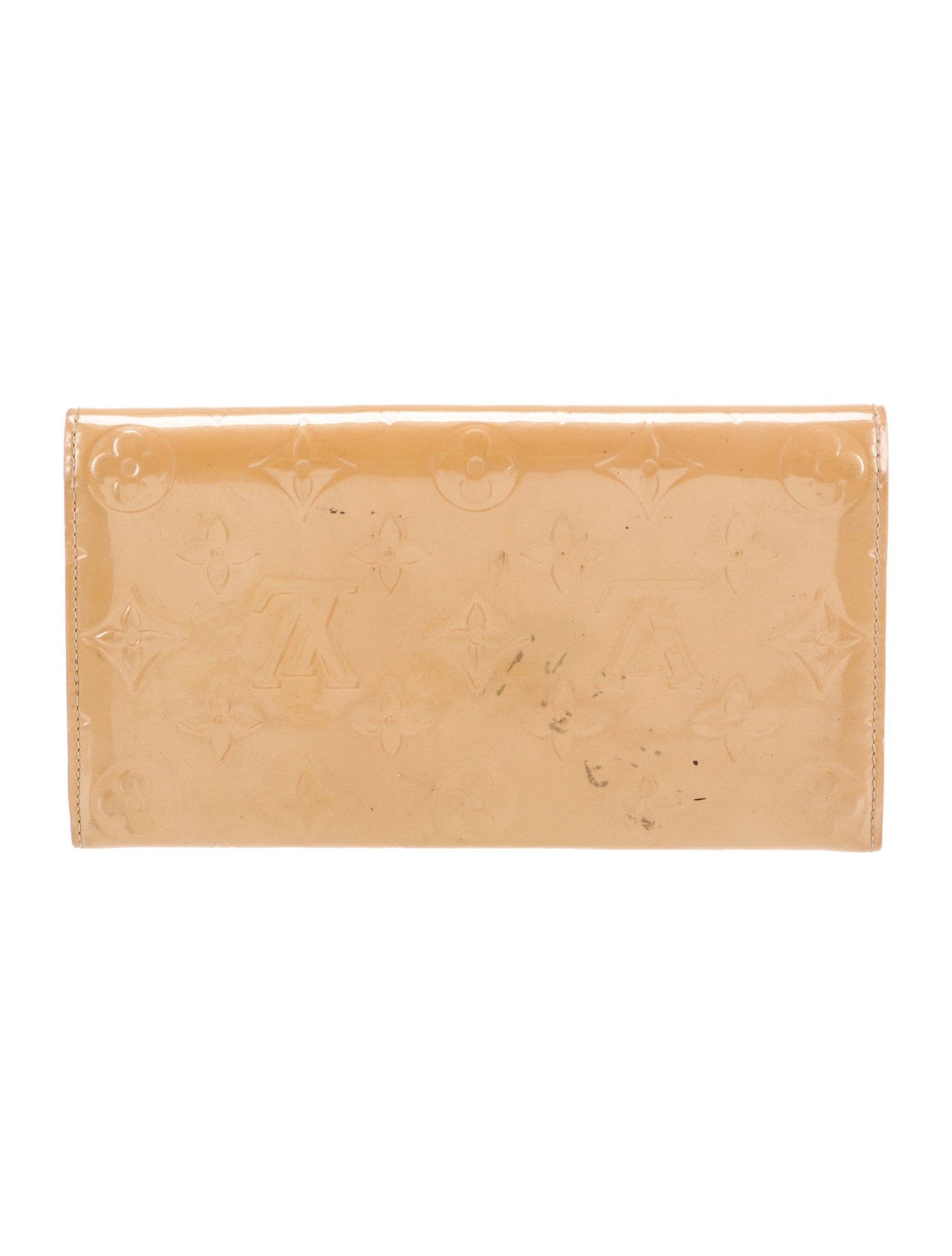 Louis Vuitton 2006 Vernis Patent Leather Sarah Wallet