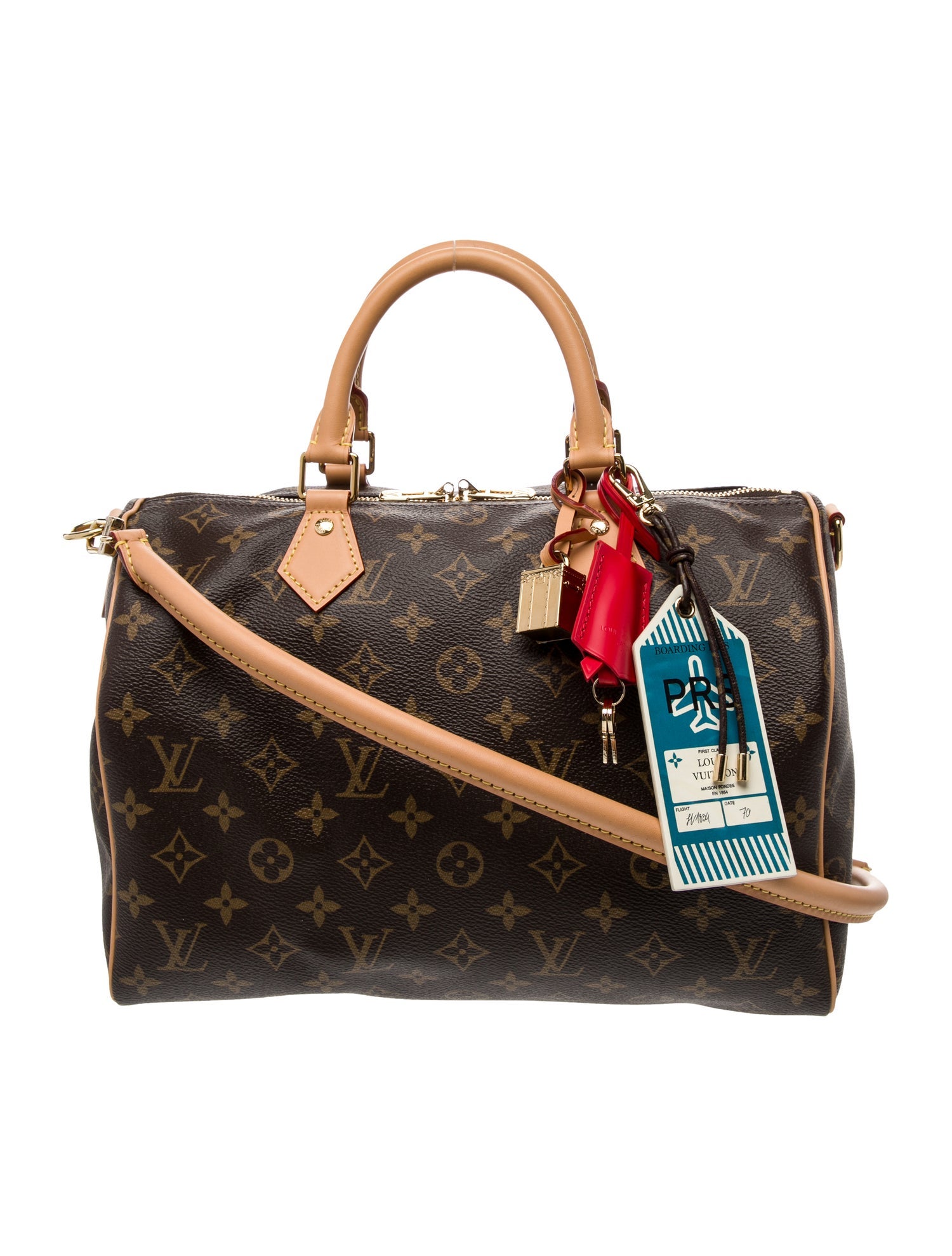 Louis Vuitton LV Monogram crafty speedy soft 30 2024
