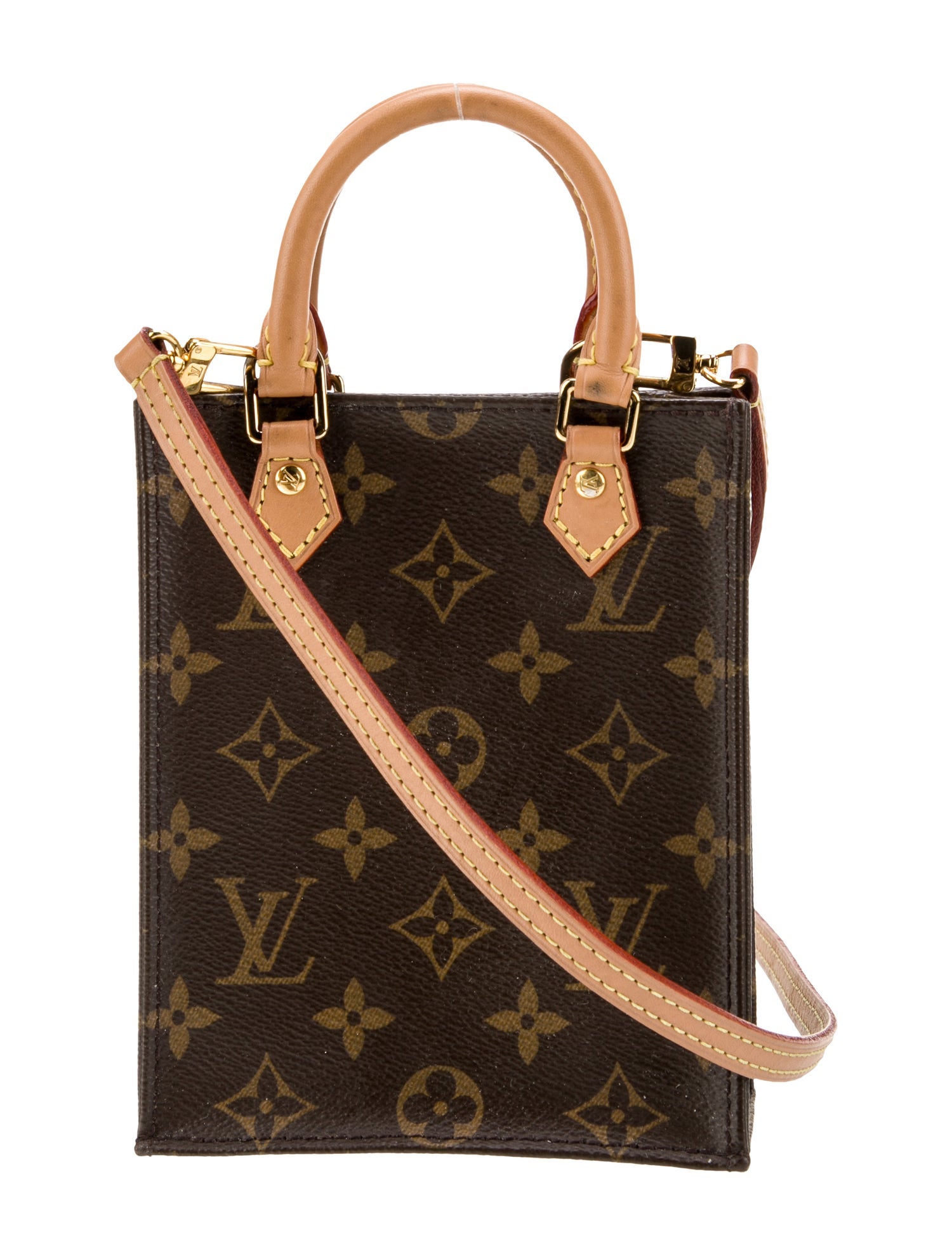 Louis Vuitton LV Monogram Sac Plat Petit