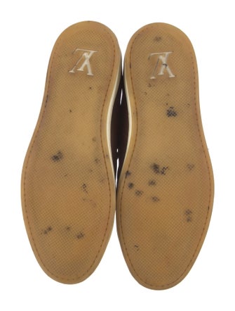 Louis Vuitton Leather Graphic Print Sneakers