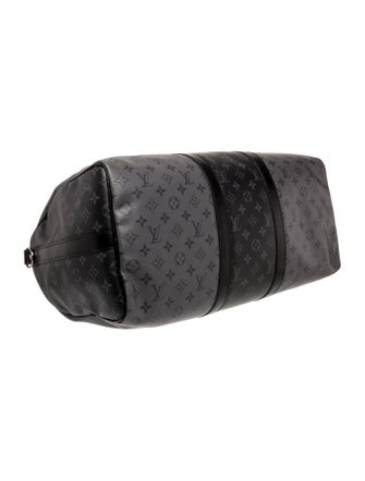 Louis Vuitton Monogram Eclipse Keepall Bandouliere 50