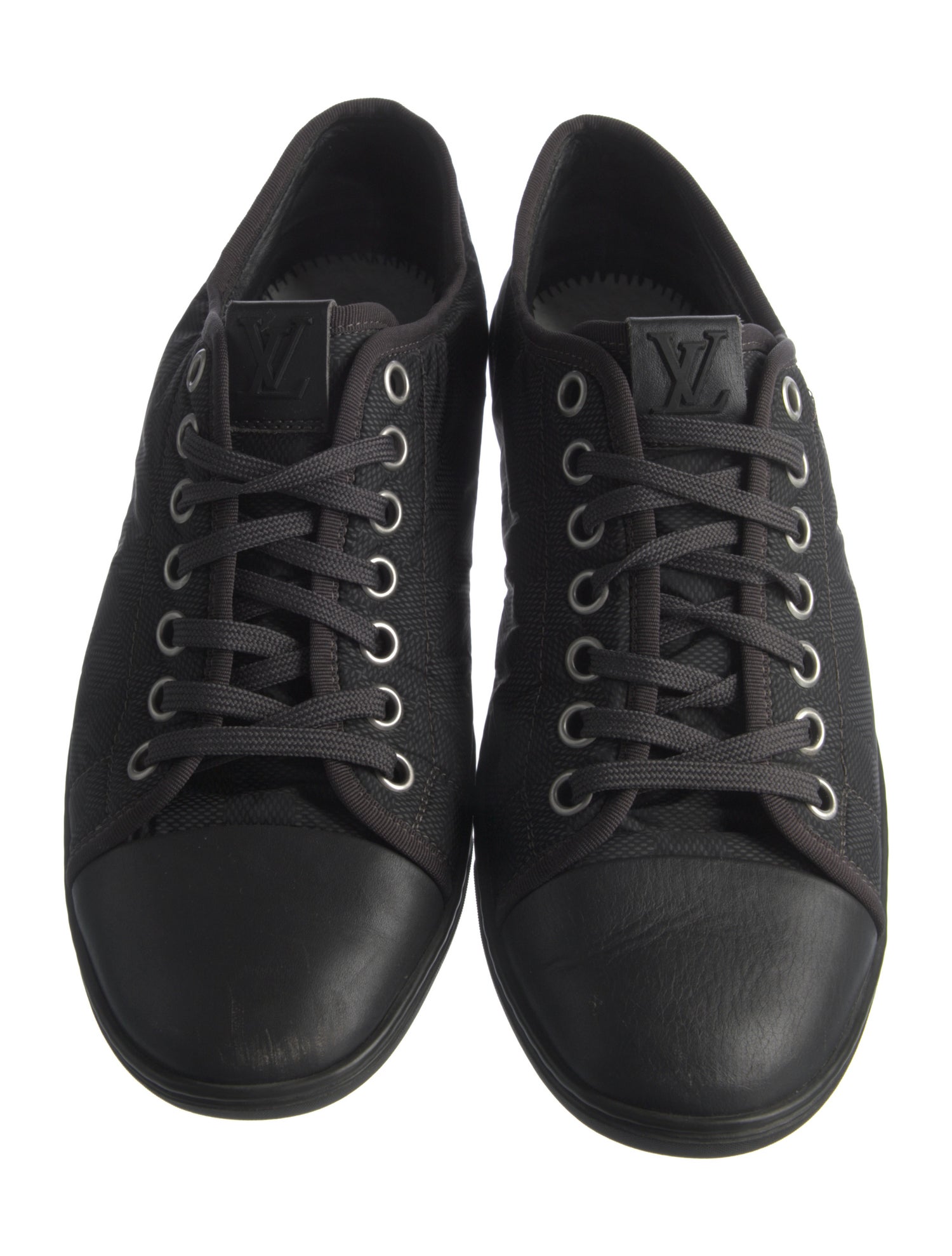 Louis Vuitton Damier Graphite Pattern Nylon Sneakers