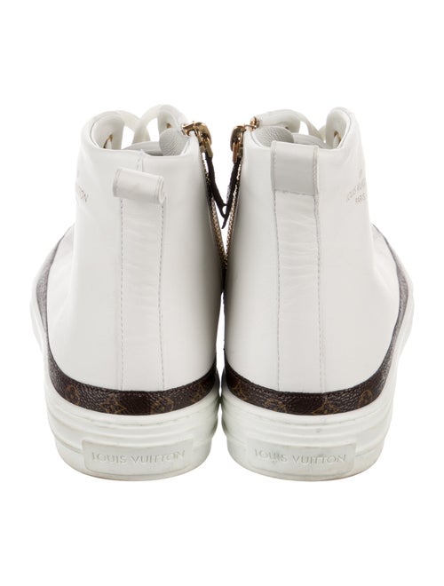 Louis Vuitton Monogram Pattern Leather Sneakers