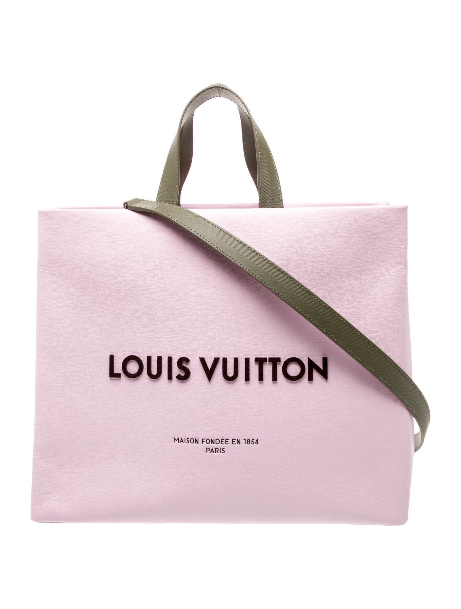 Louis Vuitton Canvas Shopper Tote MM