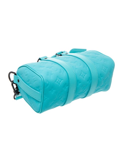 Louis Vuitton Leather Keepall 25