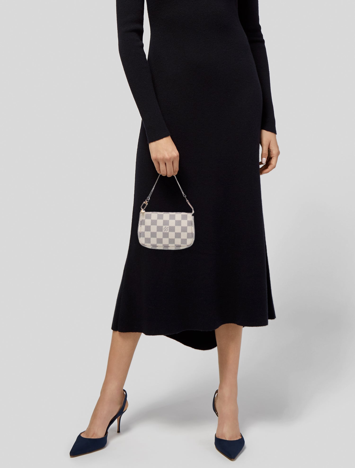 Louis Vuitton Damier Azur Pochette Accessoires Mini