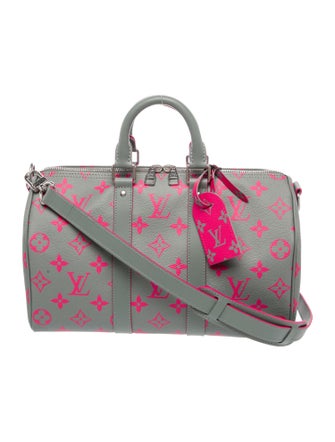 Louis Vuitton Monogram Eclipse Keepall Bandouliere