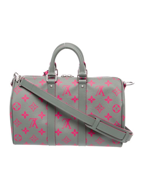 Louis Vuitton Monogram Eclipse Keepall Bandouliere