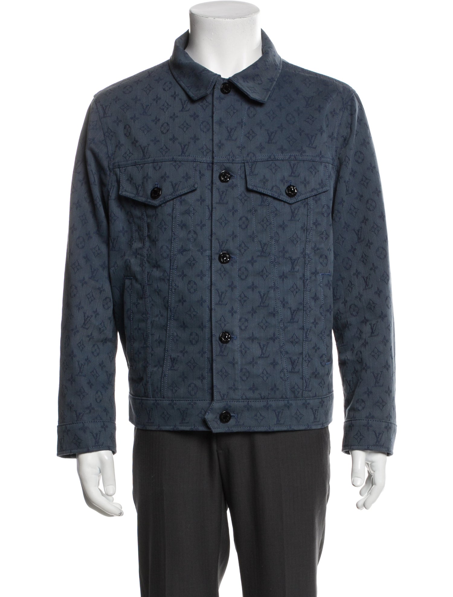 Louis Vuitton 2019 LV Monogram Trucker Jacket