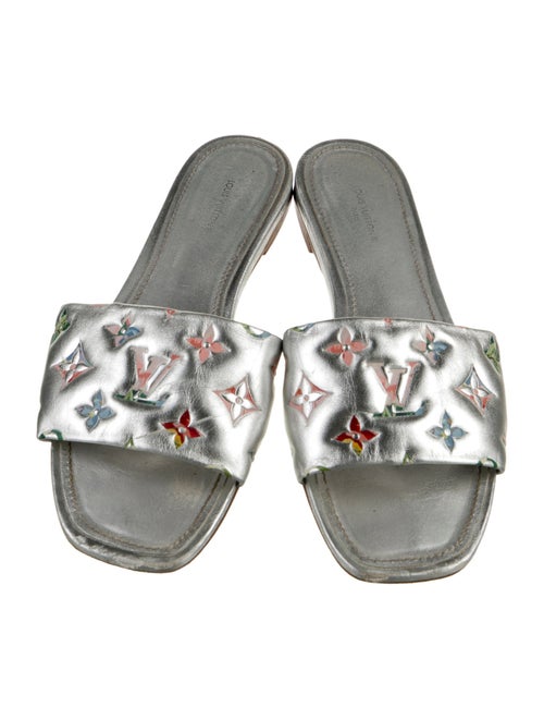 Louis Vuitton Revival LV Monogram Slides