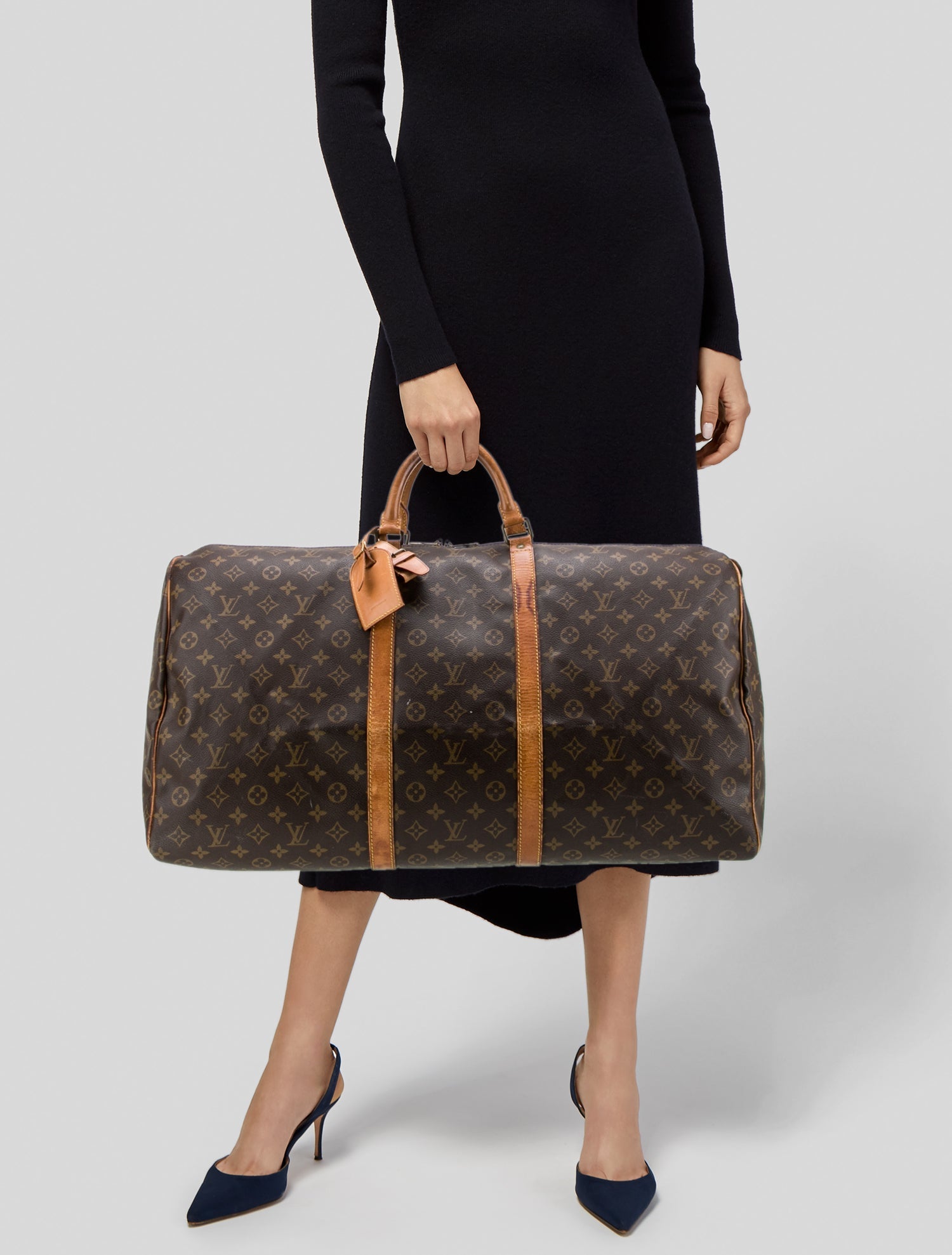 Louis Vuitton LV Monogram Keepall 55