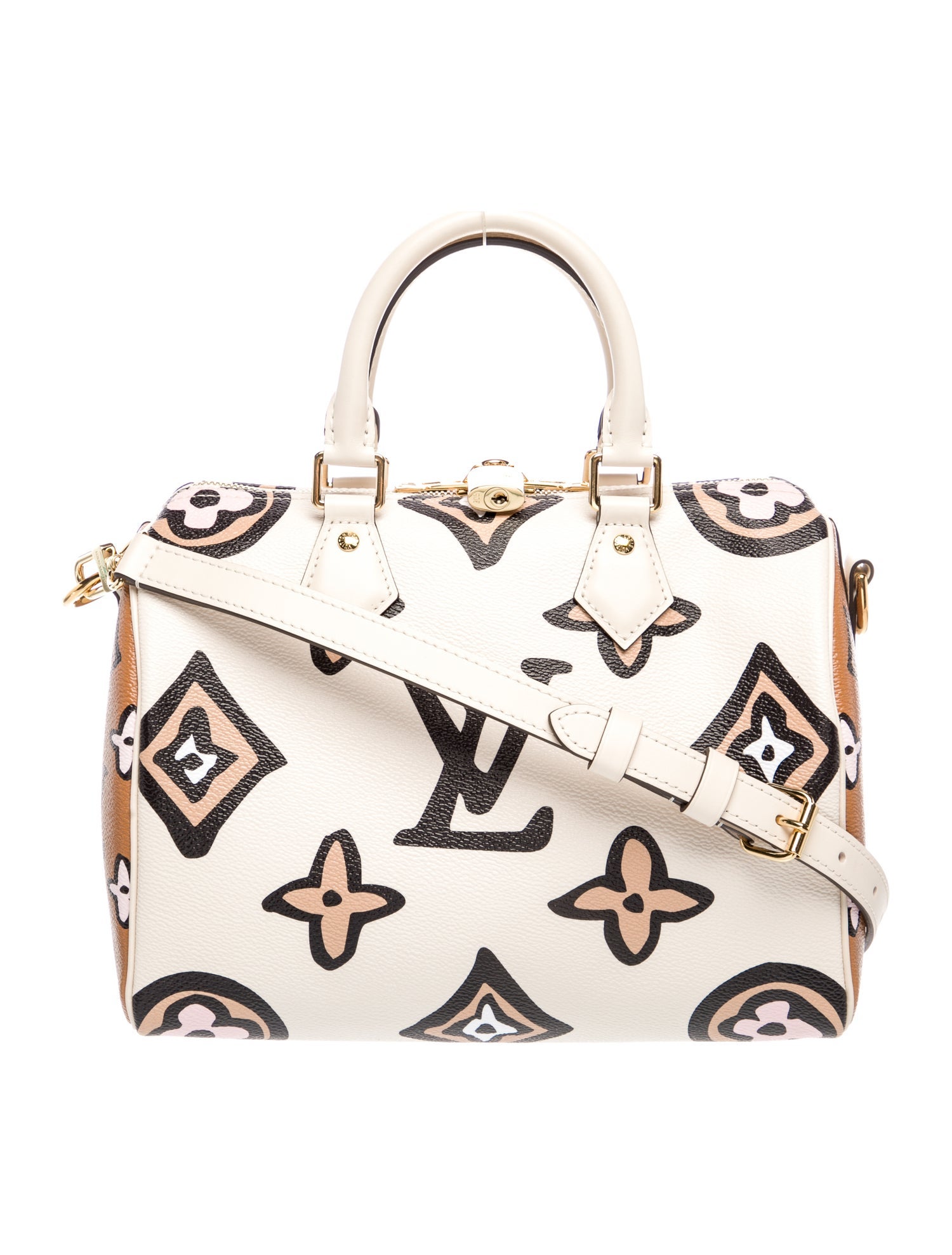 Louis Vuitton Wild at Heart Canvas Speedy Bandouliere 25