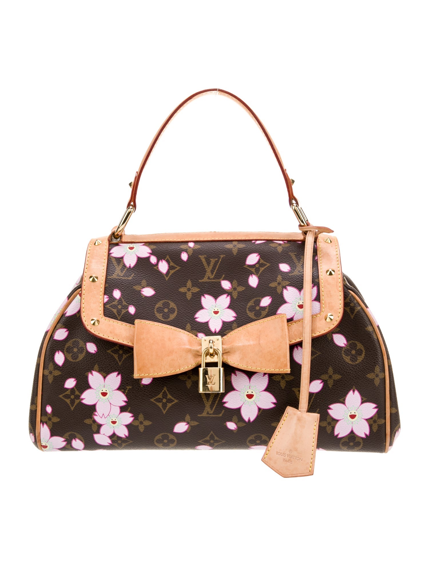 Louis Vuitton Monogram Cherry Blossom Sac Retro Vintage