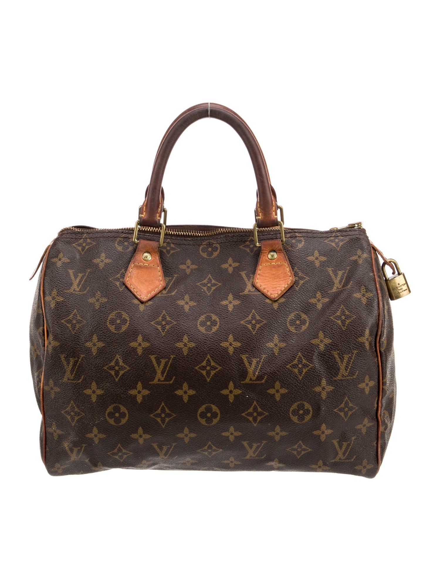 Louis Vuitton LV Monogram Speedy 30 Vintage