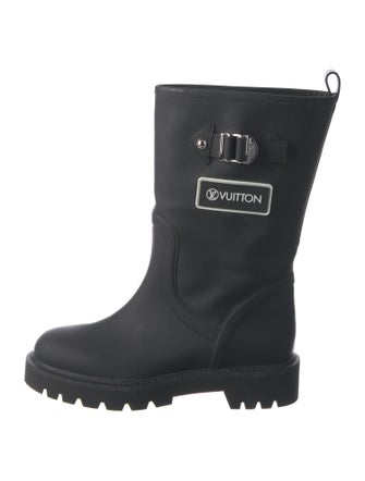 Louis Vuitton LV Monogram Rubber Rain Boots