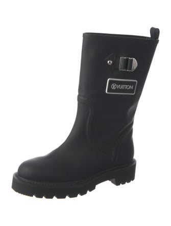 Louis Vuitton LV Monogram Rubber Rain Boots