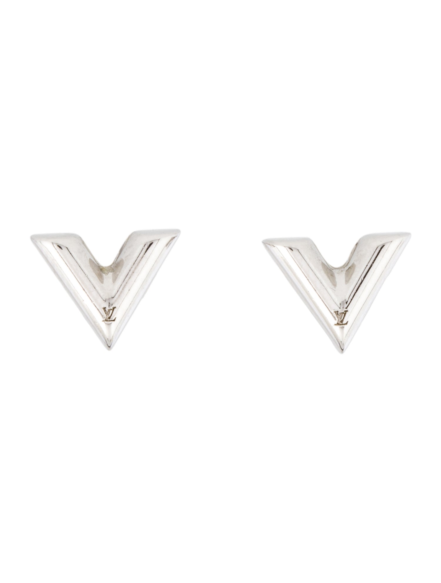 Louis Vuitton Essential V Stud Earrings