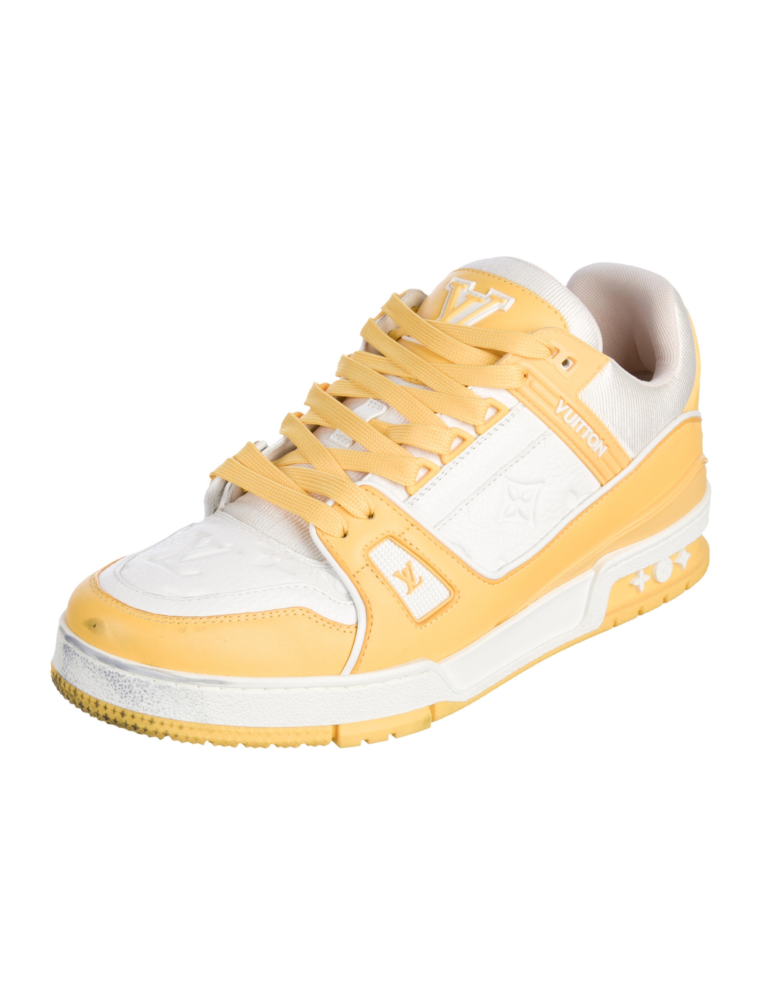 Louis Vuitton LV Monogram Leather Athletic Sneakers