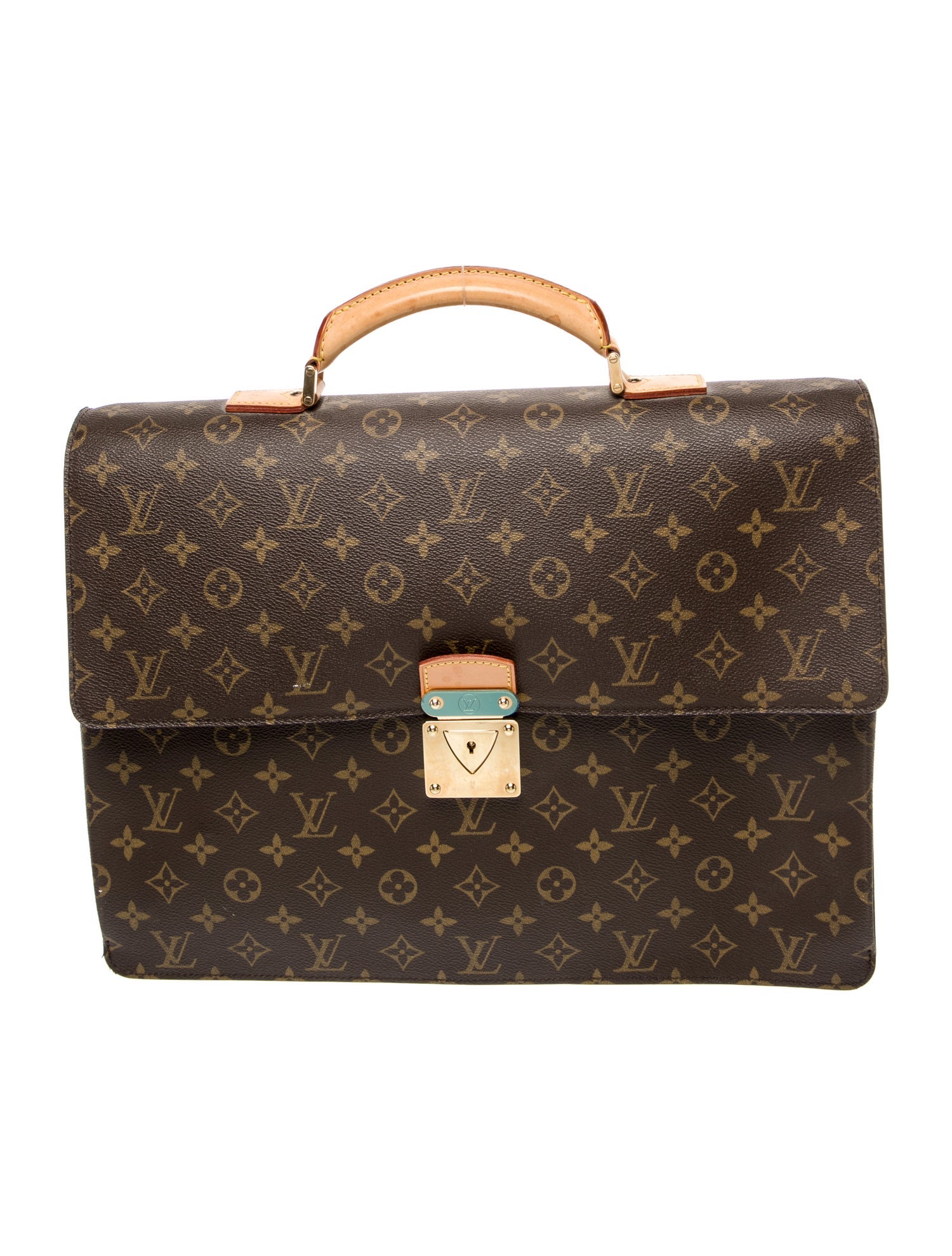 Louis Vuitton LV Monogram Briefcase Vintage