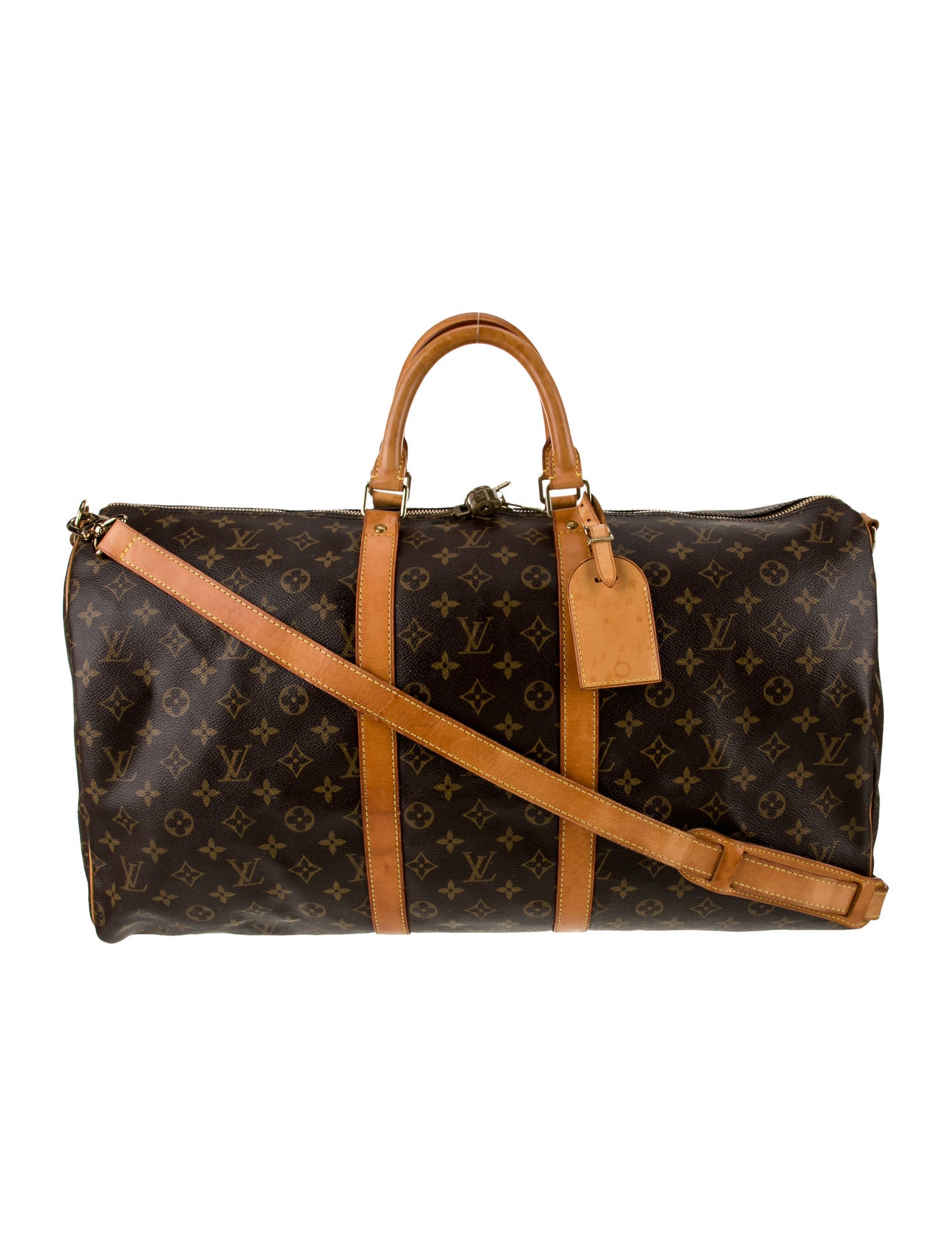 Louis Vuitton LV Monogram Keepall Bandouliere 55