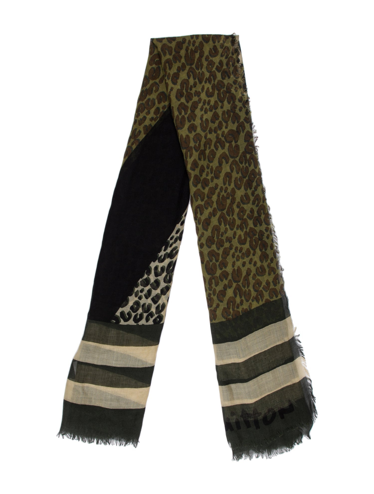 Louis Vuitton Stephen Sprouse Leopard Stole Silk Stole