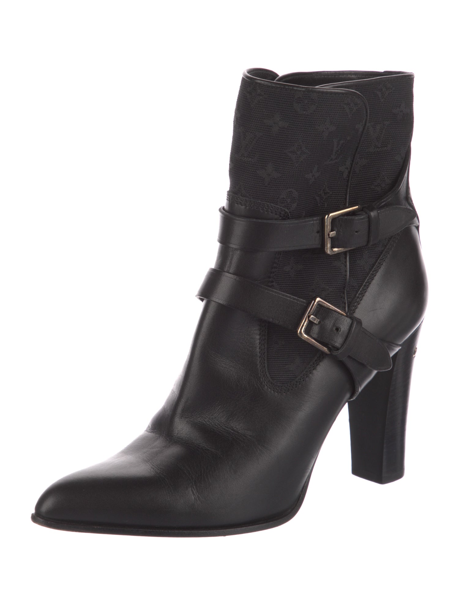 Louis Vuitton LV Monogram Leather Boots