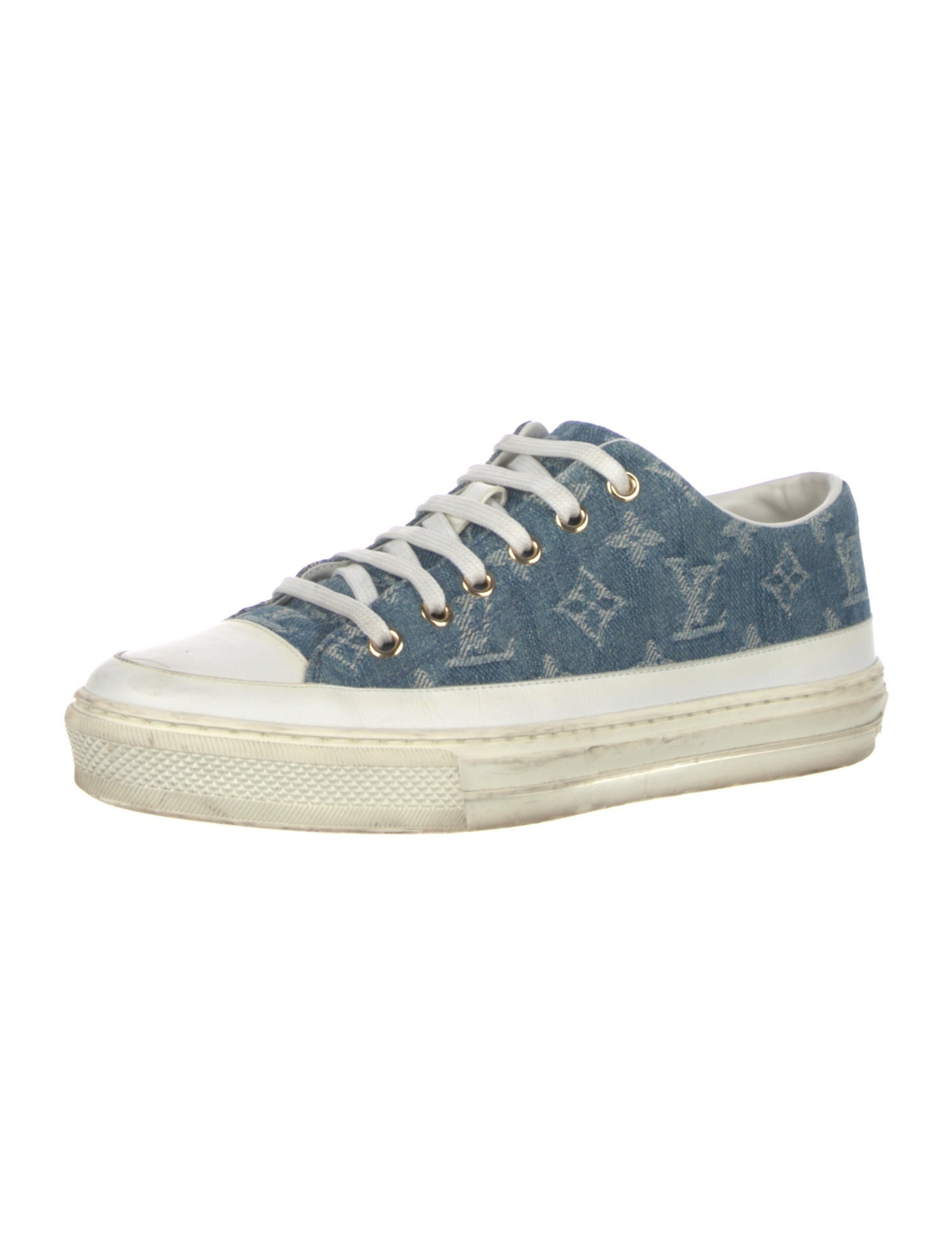 Louis Vuitton LV Monogram Denim Sneakers