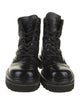 Louis Vuitton LV Monogram Leather Combat Boots