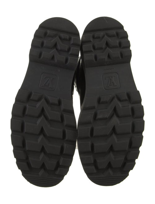Louis Vuitton LV Monogram Leather Combat Boots