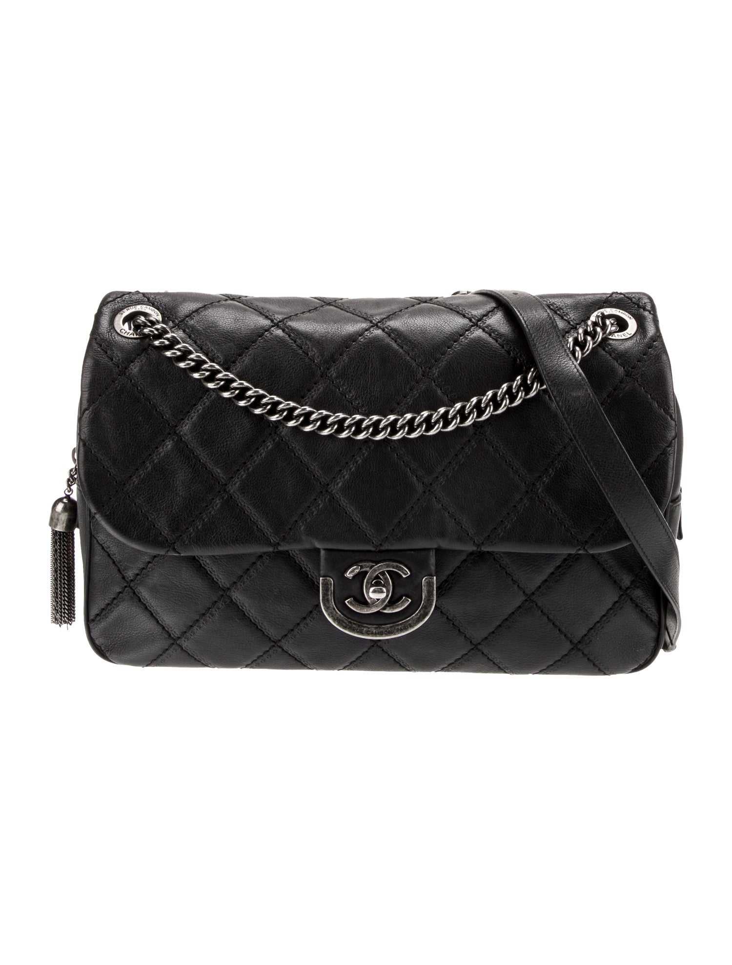 Chanel Paris-Edinburgh Jumbo Coco Sporran Flap Bag