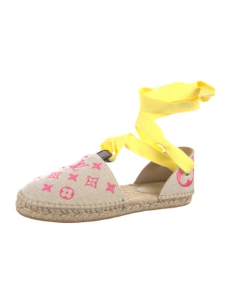 Louis Vuitton LV Monogram Canvas Espadrilles