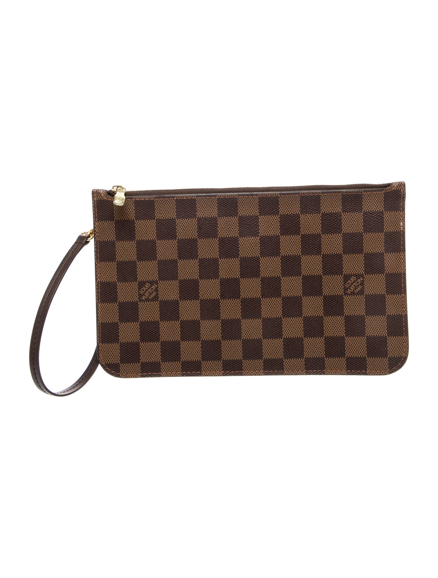 Louis Vuitton Damier Ebene Neverfull Pouch