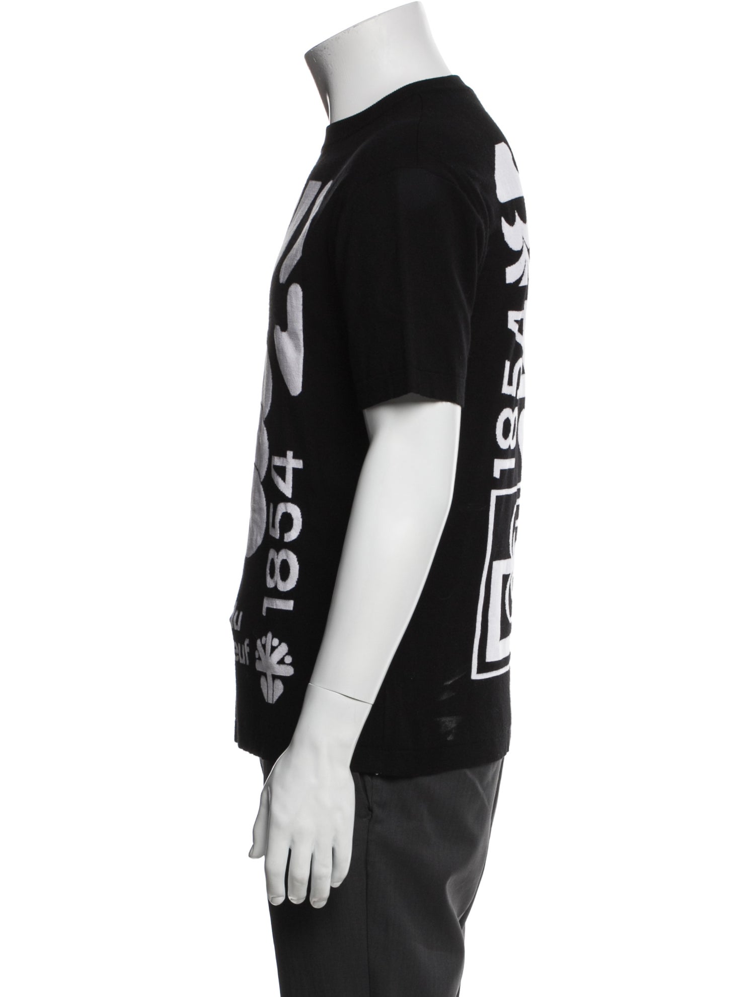 Louis Vuitton Signature Logo Crew Neck T-Shirt