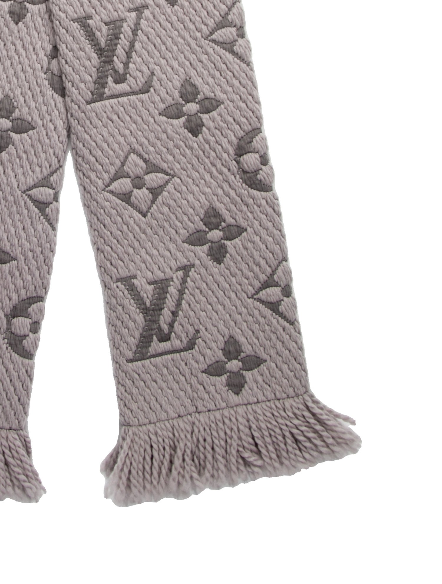 Louis Vuitton Logomania Wool Scarf