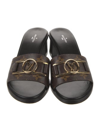 Louis Vuitton LV Monogram Slides