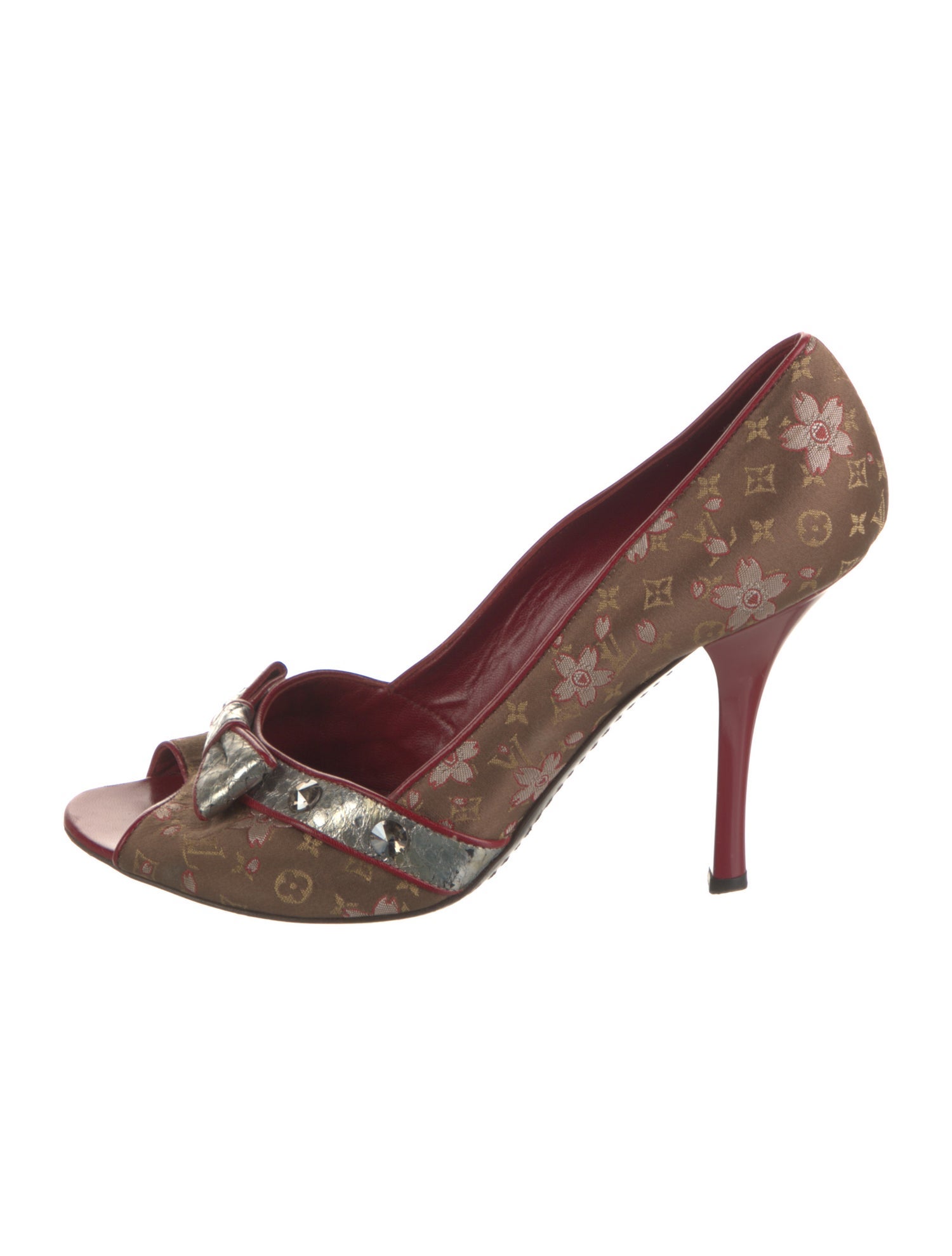 Louis Vuitton LV Monogram Jacquard Pumps