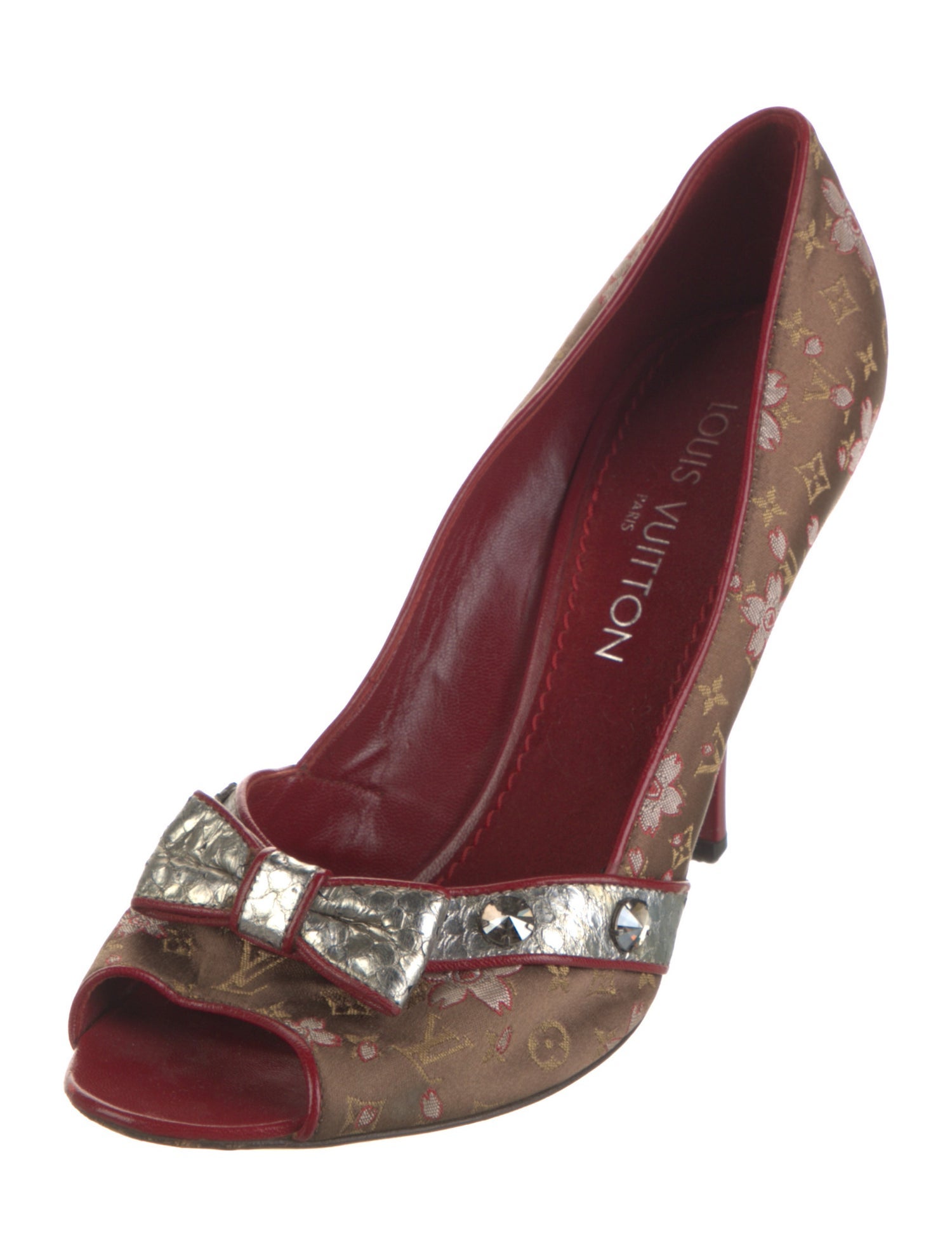 Louis Vuitton LV Monogram Jacquard Pumps