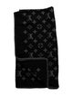 Louis Vuitton Monogram Eclipse Throw Blanket