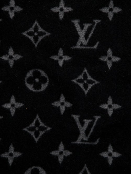 Louis Vuitton Monogram Eclipse Throw Blanket