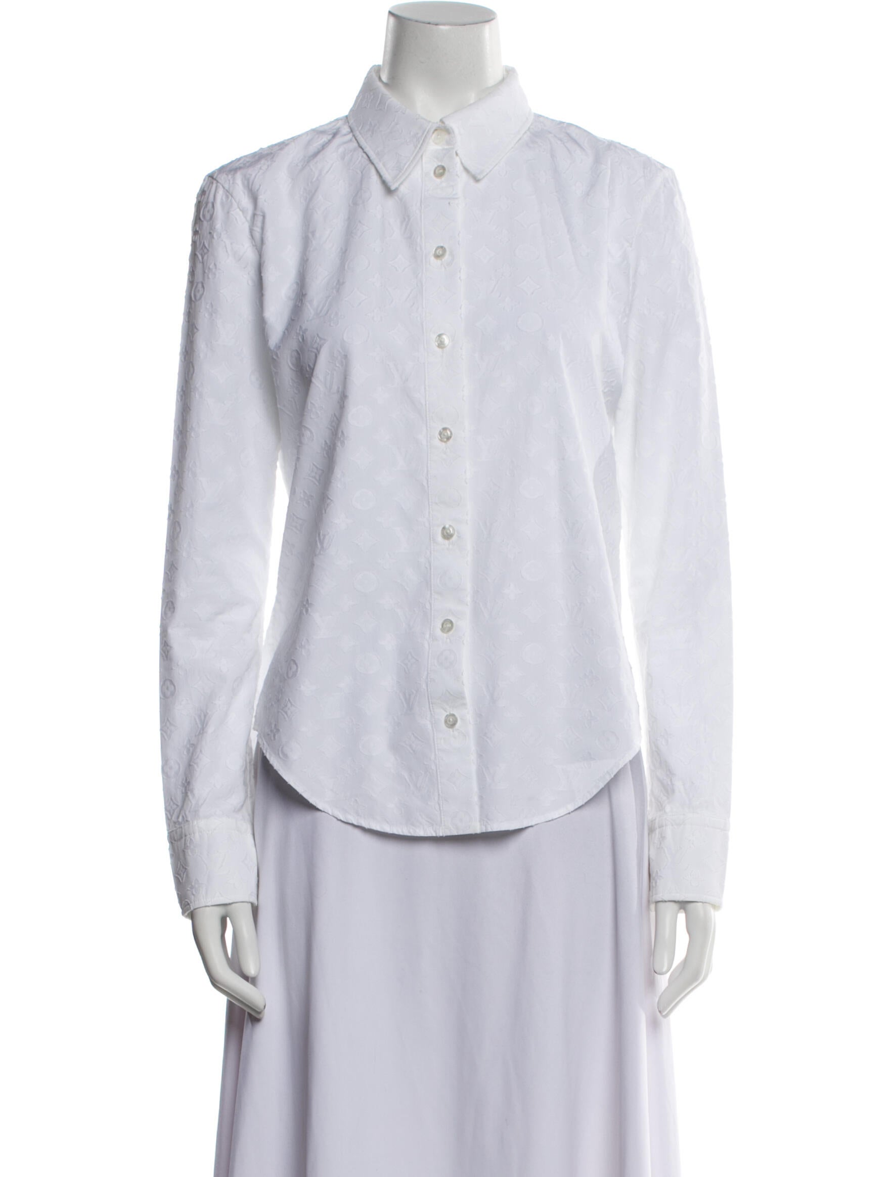 Louis Vuitton 2019 Long Sleeve Button-Up Top