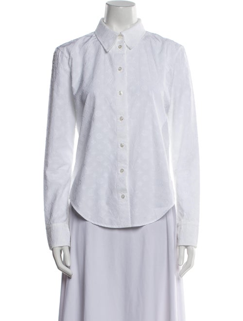 Louis Vuitton 2019 Long Sleeve Button-Up Top