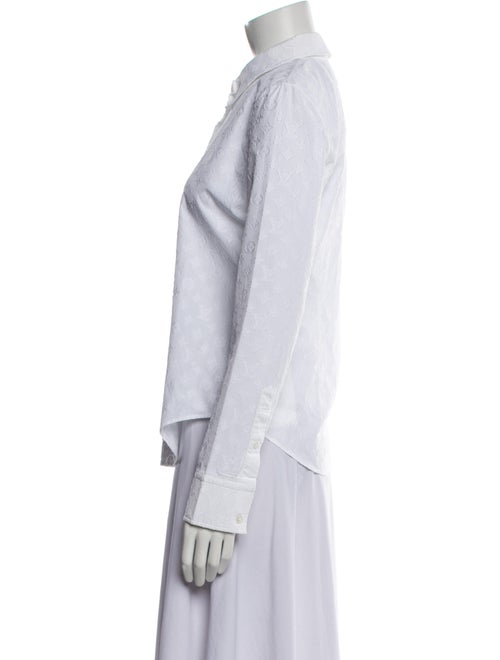 Louis Vuitton 2019 Long Sleeve Button-Up Top