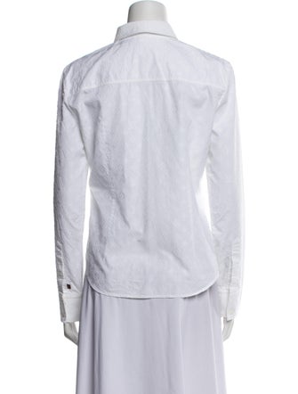 Louis Vuitton 2019 Long Sleeve Button-Up Top