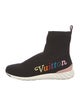 Louis Vuitton Graphic Print Embroidered Accent Sock Sneakers
