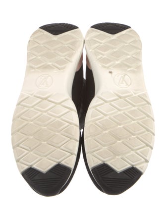 Louis Vuitton Graphic Print Embroidered Accent Sock Sneakers