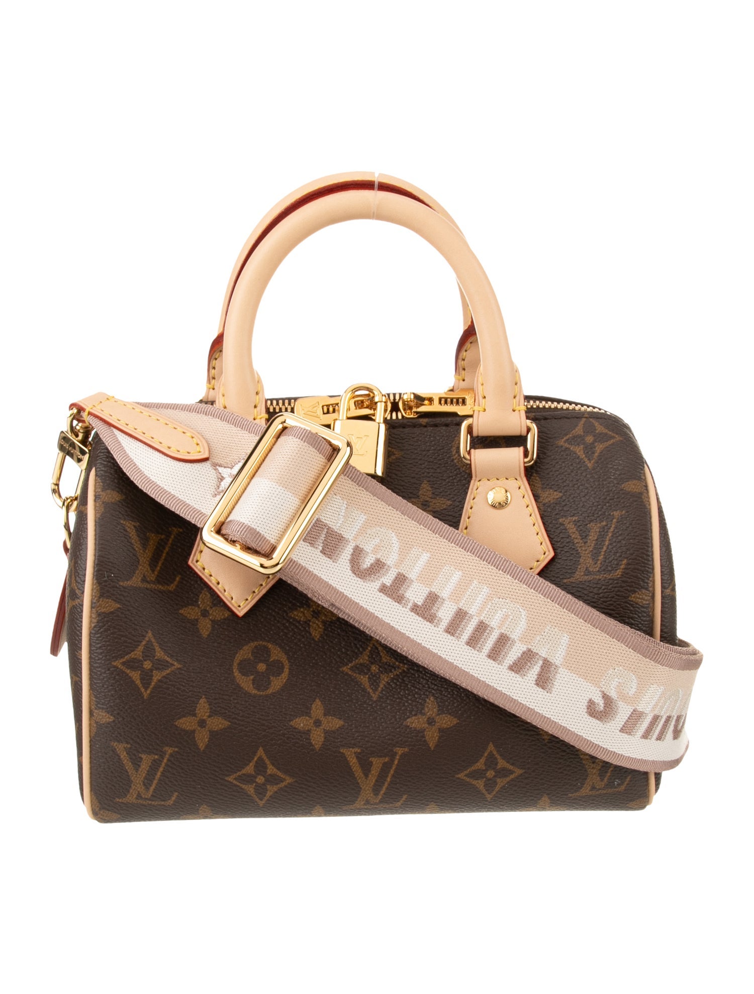 Louis Vuitton LV Monogram Speedy Bandouliere 20