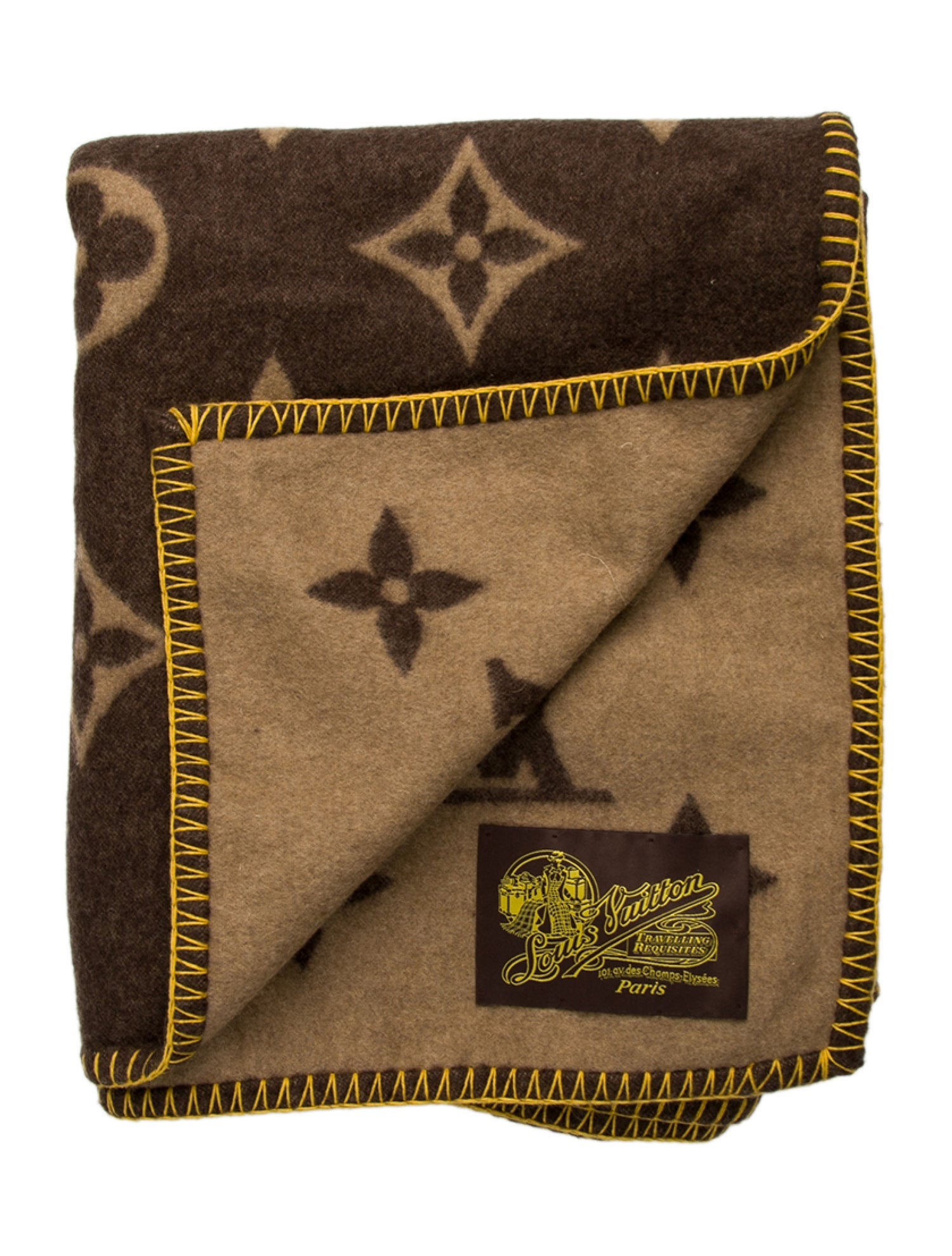 Louis Vuitton Neo Monogram Throw Blanket