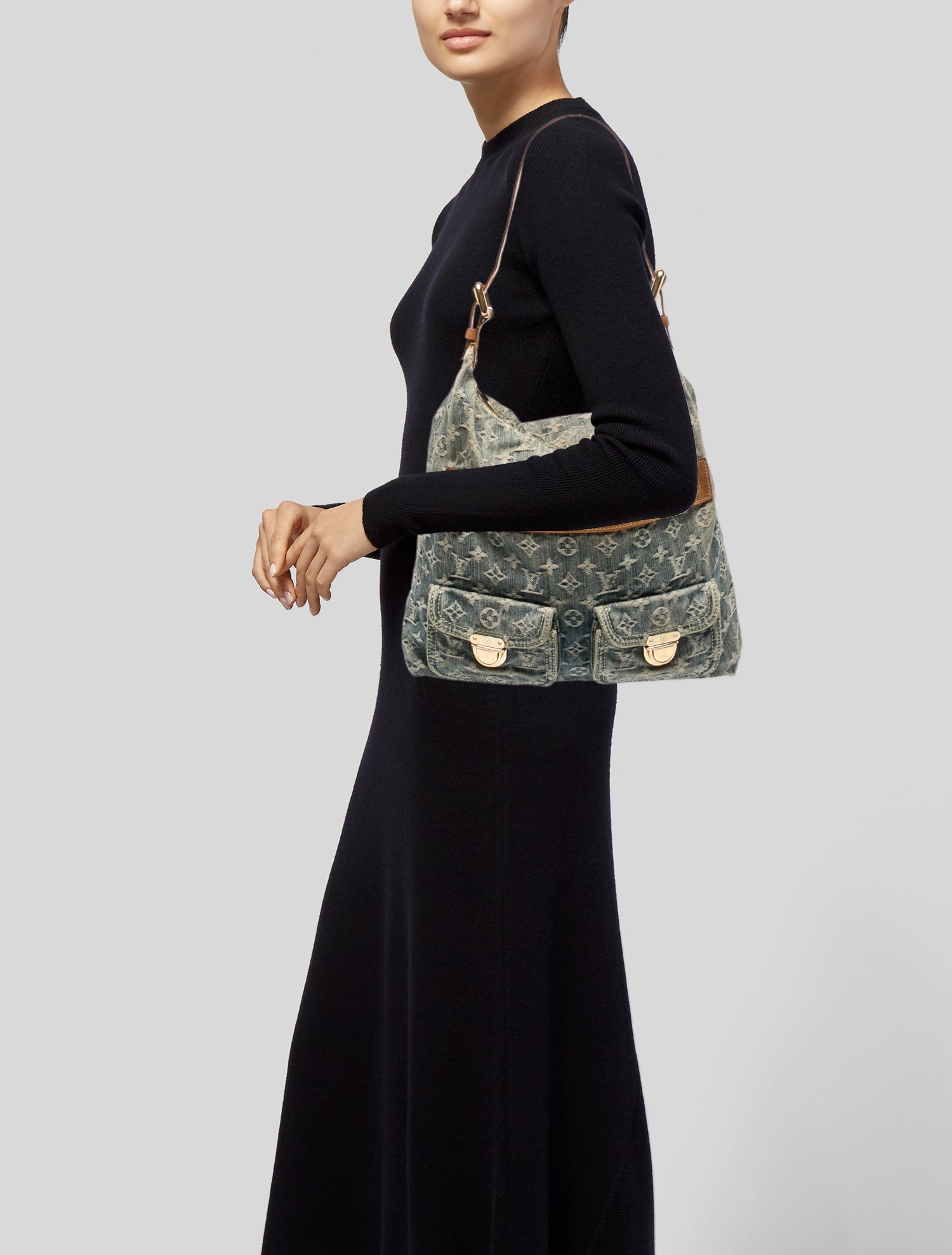 Louis Vuitton LV Monogram Baggy GM Vintage