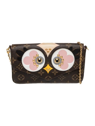 Louis Vuitton LV Monogram Lovely Birds Pochette Felicie