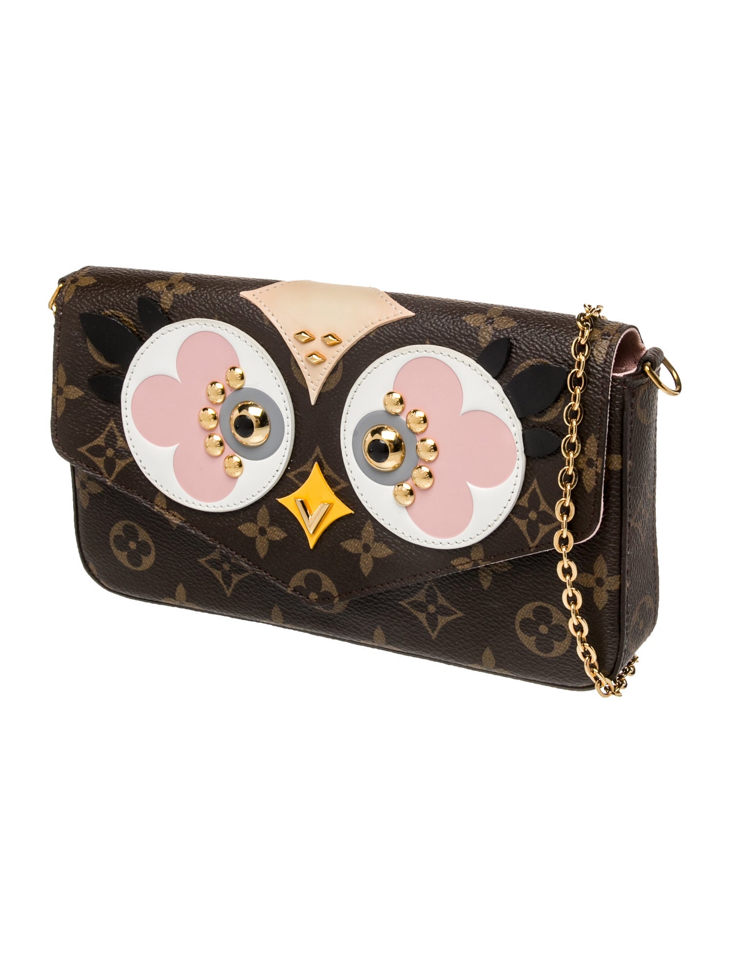 Louis Vuitton LV Monogram Lovely Birds Pochette Felicie